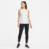 Nike Women's Dri-FIT Training Tank Top in White front view
