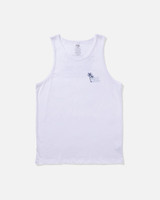 The Salty Crew Men's A Frame Tank Top in White
