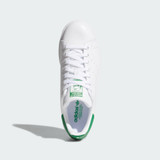 adidas Women's Stan Smith White and Green heel detail
