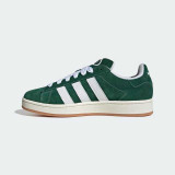 adidas Women's Campus 00s Shoes Dark Green White