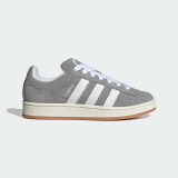 adidas Women's Campus 00s Shoes Grey White front view