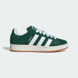 adidas Women's Campus 00s Shoes Dark Green front view