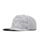 The Melin Coronado Hydrolite Snapback Hat pompom in Snow Camo The Melin Coronado Hydrolite Snapback Hat pompom in Snow Camo