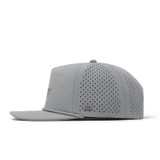 Melin Coronado Hydrolite Snapback Hat Heather Grey top