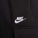 Nike Women's Club Fleece Mid Rise Cargo Sweatpants cuff detail