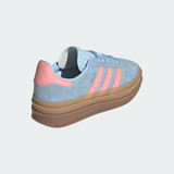 The Adidas Big Kids' Gazelle Bold Shoes in Blue