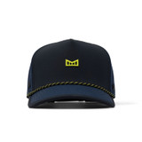 The Melin Odysea Rope Bulls Icon MPH Hydro Hat in Black Iris/Black