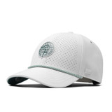 The Melin A-Game Hydro Links Snapback Hat in White/Green