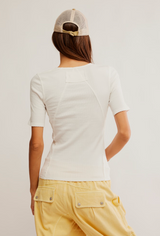 Free People Women's Picture You Top in Ivory