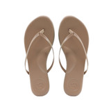 Soléi Sea Women's Indie Classics Flip Flop Sandals in Nude