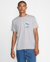 RVCA Men's Puerto Nuevo Tee in Lilac back view