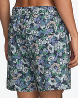 The RVCA Men's 17 inch VA Volley Shorts in Blue Multi