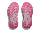 The Hoka Women's Clifton 10 Running Shoes in Rose Creme and Dried Rose