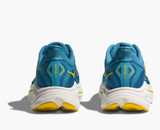 Hoka Men's Clifton 10 Running Shoes Alpine Blue heel view
