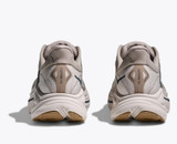 The Hoka Men's Clifton 10 Running Shoes in Putty and Grout