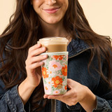 The Darling Effect Sip Savvy Drink Sleeve in Bouquet Beauty