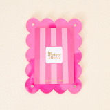 The Darling Effect Mini Acrylic Frame Magnet in Hot Pink