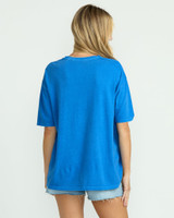 Billabong Women's Summer Nights Tee in True Blue