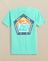 Southern Tide Boys' Ride the Tide Tee Mint back view