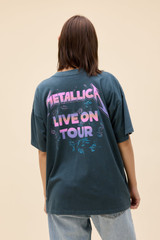 Daydreamer Women's Metallica Live on Tour Merch Tee