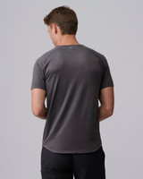 Rhone Men's Atmosphere Tee in Asphalt Heather