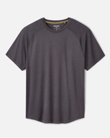Rhone Men's Atmosphere Tee in Asphalt Heather
