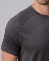 Rhone Men's Atmosphere Tee in Asphalt Heather