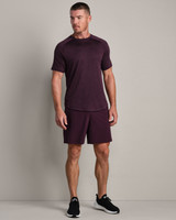 Rhone Atmosphere Tee Mulberry Heather detail