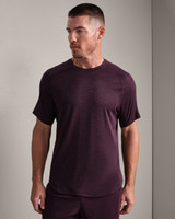 Rhone Atmosphere Tee Mulberry Heather back