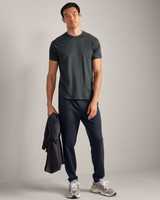 Rhone Atmosphere Tee Pine Grey front