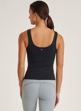 Thrive Societe Women's Endure U-Neck Tank Top in Black