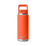 YETI Rambler 26 oz Water Bottle in Papaya