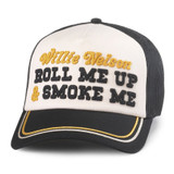 American Needle Willie Nelson Radler Trucker Hat in Black/Ivory