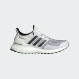 adidas Men's Ultraboost 1.0 Running Shoes white and black front view