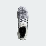 adidas Men's Ultraboost 1.0 Running Shoes white and black lateral side view