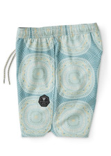 The Vissla Men's Lekki 16.5 inch Volley Shorts in Dusty Green