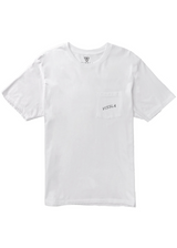 Vissla Men's Captain Pocket Tee White front view