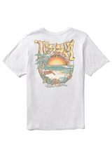 The Vissla Boys' Supernova Tee in White