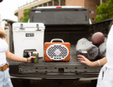 Turtlebox Gen 3 Speaker Burnt Orange lifestyle view