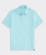 The Vineyard Vines Men's Surf Polo in Sea Splash