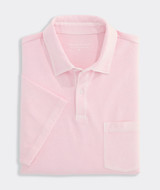 The Vineyard Vines Men's Surf Polo in Pink Drink