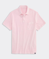 The Vineyard Vines Men's Surf Polo in Pink Drink