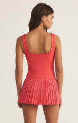 Z Supply Women's in Your Court Dress in Persimmon