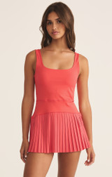 Z Supply Women's in Your Court Dress in Persimmon