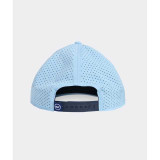 The Vineyard Vines Men's Rubber Patch Logo Performance Hat in Jake Blue
