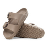 The Birkenstock Women's Arizona Big Buckle EVA Sandals in Grey Taupe