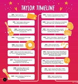 Quarto Taylor Swift Sticker and Activity Book Screenshot interior pages
