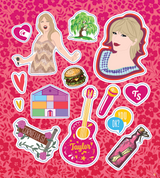 Quarto Taylor Swift Sticker and Activity Book Screenshot back cover