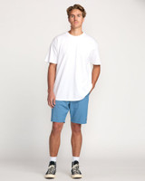 Billabong Men's Crossfire Submersible 19" Hybrid Shorts in Carolina Blue
