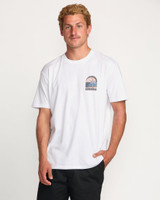 Billabong Men's Portal Premium Tee White flat lay
